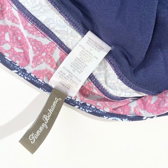 Tommy Bahama pattern lacy medallions one piece - Picture 7 of 13